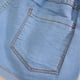 thumbnail image 4 of Odeerbi 4-13 Años Niñas Verano Pantalón Vaquero Corto Pantalón Vaquero Corto Casual, 4 of 7