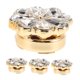 thumbnail image 5 of unbranded 4Ud De Elegantes Doradas Con Botones De Para Camisas Formales, 5 of 7