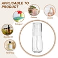thumbnail image 6 of 3Pcs Small Spray Bottles, 60ml/2 oz Travel Size Spray Bottle Fine Mist with Labels (Clear), 6 of 7