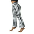 thumbnail image 1 of Yoga Pants for Women Crossover High Waist Tummy Control Bootcut Workout Pants Wide Leg Running Jogger, 1 of 8