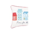 thumbnail image 4 of Village Holiday Printed & Embellished Christmas Throw Pillow, 4 of 6