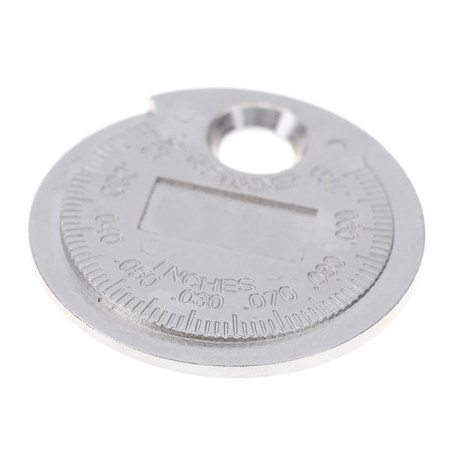 1 pcs Ignition Gap Gauge tool Caliber Measuring Tool Currency-Type 0.6-2.4mm Range Gage Gap Tool Feeler ,Easy Identification