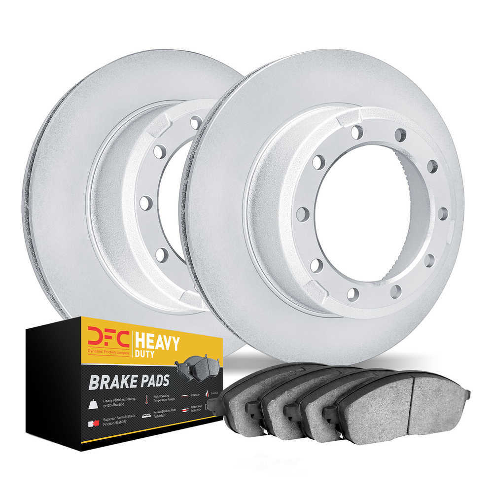 Dynamic Friction Company 4202-99137 DFC Geospec Rotors with Heavy Duty Brake Pads