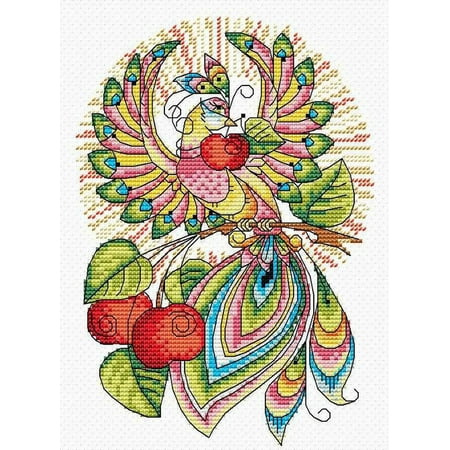 UPC: 4627077367407 | Fairytale Bird SM-049 Counted Cross-Stitch Kit