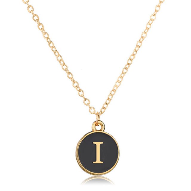 Collier Femme Simple Pendentif A à Z Collier Charme Collier Clavicule
