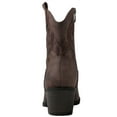 thumbnail image 3 of GLOBALWIN Women's Brown Mid Calf The Western Cowboy Cowgirl Boots 7.5M, 3 of 7