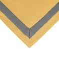 thumbnail image 6 of Unique Bargains Polyester Wrinkle Resistant Pillow Shams Set of 2 with Envelope Closure Queen Yellow, 6 of 7