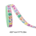 thumbnail image 3 of BAOPAI Easter Themed Ribbon with Egg and Bunny Checkered Patterns for Gift Wrapping Spring Holiday Decorations DIY Crafts Bows and Wreaths, 3 of 6