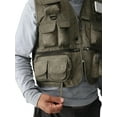 thumbnail image 2 of Frogg Toggs Cascade Classic50 Fly Fishing Gear Vest, Breathable Vest for Men, Stone, Size 2X, 2 of 7