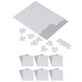 thumbnail image 4 of White&nbsp;Jigsaw&nbsp;Puzzle, Complete 6 Set A5 Blank&nbsp;Puzzles Durable For Image ANGGREK AH3262, 4 of 8