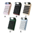 thumbnail image 3 of Dalazy Simple Calculator Student Stationery Calculating Device Office Accessories Sweet Gift Long-lasting Arithmetic Calculators Tea, 3 of 6