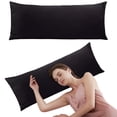 thumbnail image 2 of CozeLy Soft Body Pillowcase 54x20 Inches Microfiber Body Pillow Cover Wrinkle Free Fade and Stain Resistant Long Pillowcase with Envelope Closure Body Pillow Pillowcase, 2 of 9