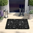 thumbnail image 2 of Black Gothic Cat Dreamcatcher Flannel Non Slip Door Rugs,Washable Door Mats Indoor,Decorative Door Mats,Dirt-Resistant and Absorbent Doormat for Entrance,Bedroom,Kitchen,Bathroom,23.5"x16", 2 of 5