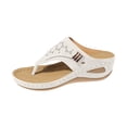 thumbnail image 2 of Willtoo Orthopedic Sandals for Women 2026 Dressy Arch Support Flip Flops for Women Comfortable Sandals Casual Summer Beach, 2 of 7