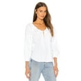 thumbnail image 3 of Free People Women's Lily Of The Valley Top White Size Medium, 3 of 4