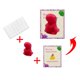 thumbnail image 4 of Tarjetas de San Valentín con dinosaurios Mochi Squishy Toys para niños, 4 of 7