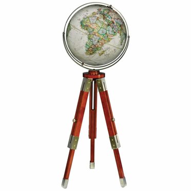 Replogle Regency Floor Globe, Antique 16