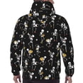 thumbnail image 5 of Hoodies for Men - Playing Music Skeletons Long Sleeve Comfrt Men'S Fashion Hoodies & Sweatshirts, Sweatshirts for Men Hoodies Pullover Clothing Clothes with Pouch, 5 of 7