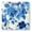Color1257, variant on High Precision Body Weight Scale Smart Bathroom Scales with Large LCD Display(400lbs),Decorative for Bedroom-Blue And White Floral Pattern Of Large Flowers Small Leaves