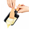 thumbnail image 2 of AVEKI Candlelight Cheese Melter Pan w Spatula and 2 Tea Light Candles - Small Portable, Great for Dinner Parties, Housewarming Gift, 2 of 5