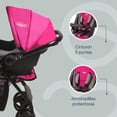 thumbnail image 3 of Carriola para bebe y Portabebe para auto - Cinturón de 5 puntos - Canasta Porta Objetos - Compacta, Liviana y Plegable Bebesit  Cinturón de 5 puntos, 3 of 10