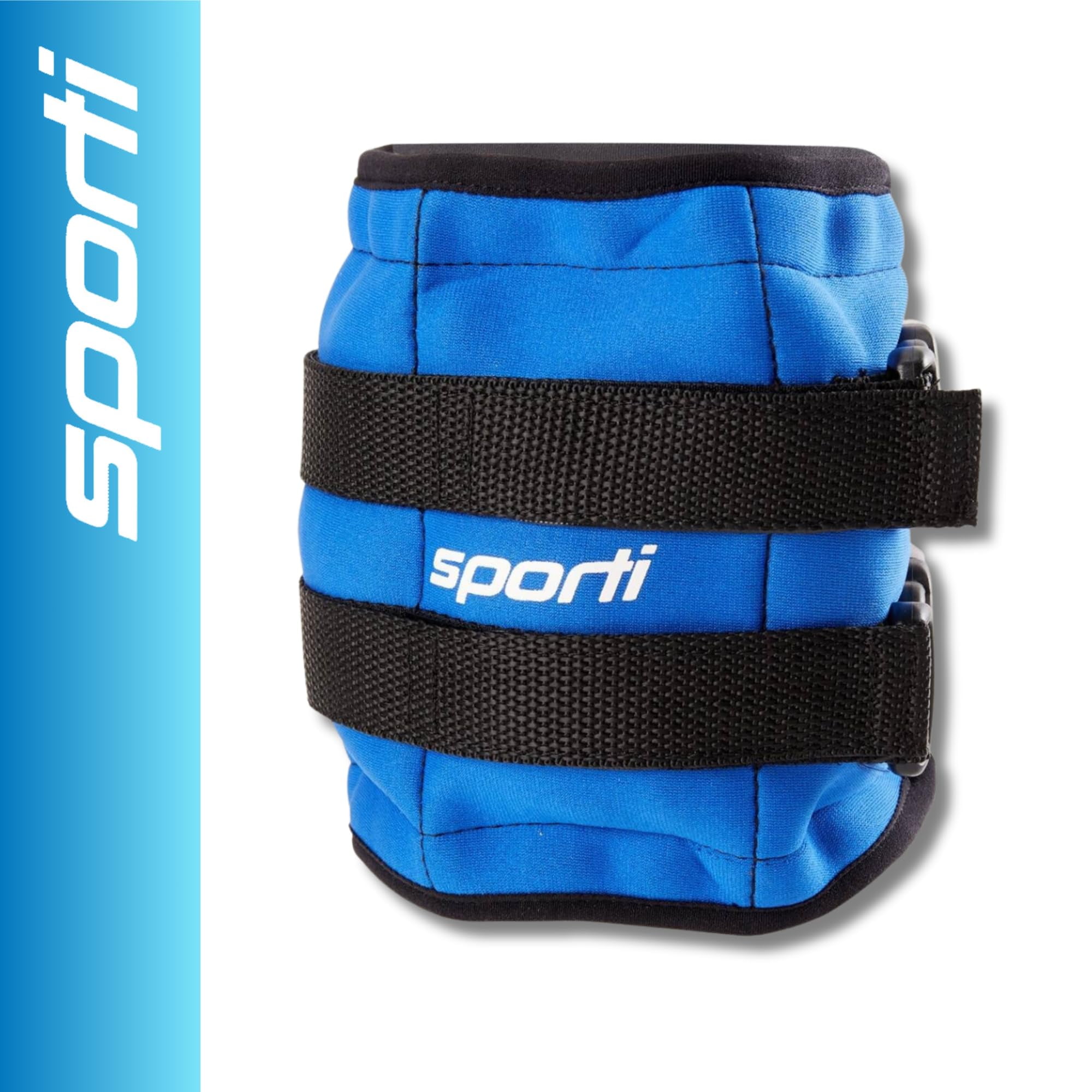 Sporti Adjustable 5lb Neoprene Ankle Weights