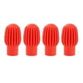 thumbnail image 2 of Palillo de silicona Yuyangstore para instrumentos musicales Paquete de 4 baquetas de rojo, 2 of 8