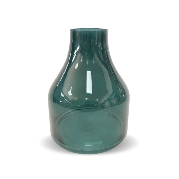 Mainstays Teal Glass Color Vases