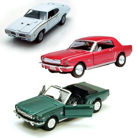 Best of 1960s Muscle Cars Diecast - Set 36 - Set of Three 1/24 Scale Diecast Model