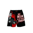thumbnail image 5 of Scarface Tony Montana Mens Pants & Shorts Set Male, Red/Black, Size: M, Prestigez, 5 of 6