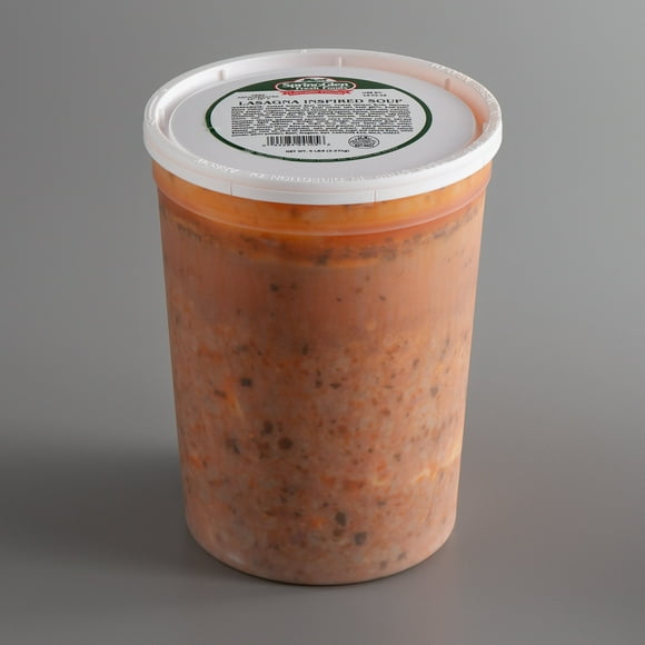 Spring Glen Fresh Foods 5 lb. Meat Lasagna Soup - 2/Case