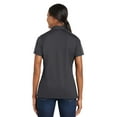thumbnail image 2 of Sport-Tek Ladies Micropique Sport Wick Piped Polo-L (Iron Grey/ White), 2 of 6