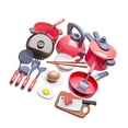 thumbnail image 1 of Hi,Fancy Plastic Kitchen Pretend Play Utensils Cookware Toy for Baby Girls Boys Red, 1 of 7