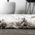 thumbnail image 6 of JONATHAN Y LONDON SHAG 5 x 8 Area Rug, Algaida Moroccan Diamond - Beige/Dark Gray, SHG104A-5, 6 of 9