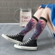 thumbnail image 5 of Fotbe Dragon Calcetas Divertidas Estampadas para Hombre y Mujer, Calcetas de Algodón hasta la Rodilla para Caminar, Correr, Enfermería y Embarazo, 5 of 6