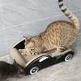 thumbnail image 4 of Colourtree Black Fun Sports Car Style Cat Scratcher - Protect Furniture, Safe Material for Cats’ Daily Scratching, 4 of 4