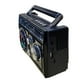 thumbnail image 5 of Radio Retro Portátil Recargable: Doble Panel solar/ Bluetooth/ USB/  Micro SD/ 3 Bandas de Radio/ Luz LED, 5 of 8