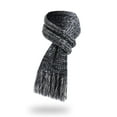 thumbnail image 2 of Husfou Women's Warm Knit Hat, Scarf & Glove Set, Black, 3-Piece, 2 of 5
