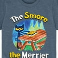 thumbnail image 3 of Pete The Cat - The Smore The Merrier - Toddler And Youth Short Sleeve Graphic T-Shirt, 3 of 6