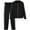 Black, variant on Sweatsuits for Women Set 2 Piece Plaid Patchwork Long Sleeve Zip up Jacket and Jogger Pants Sets Casual Sportswear (3X-Large, Black)