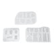 thumbnail image 1 of Moldes de fundición para joyería, fácil de desmoldar, tienda limpia, buena elasticidad, resistencia al desgarro, colgantes, molde de silicona con agujero, 3 uds., 1 of 5