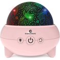 thumbnail image 2 of Unicorns Gifts for Girls,Unicorn Toys,3 6 7 8 9 Year Old Girl Gifts,Unicorn ,360 Degree Rotating 9 Colorful Lights Adjustable Brightness (Pink), 2 of 4