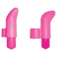 thumbnail image 2 of The 9's Silicone Finger Vibrator, Pink, 2 of 3
