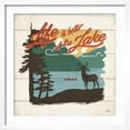thumbnail image 2 of Art.com Vintage Lake IV Art Print by Janelle Penner, White Frame Wall Art, 21" x 21", 2 of 5