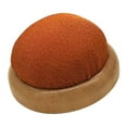 thumbnail image 2 of Wooden Base Cushion Insert , Deep Orange, 2 of 5