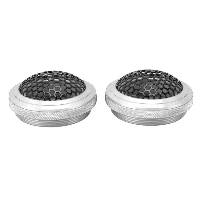 2 Rejillas Universales para Altavoces de Coche de 2,13 Pulgadas, Malla Redonda de Metal para Montaje de Altavoces y Audio en El Hogar, Cubierta de Altavoz de Coche para Parrillas