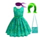 thumbnail image 3 of Girls Inside Out Disgust Cosplay Costumes Birthday Party Dress Up Children's Halloween Role-playing Costume Carnival Clothing, 3 of 5