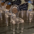 thumbnail image 2 of Wedding Star 9083 Miniature Clear Acrylic Phantom Chairs, 2 of 4