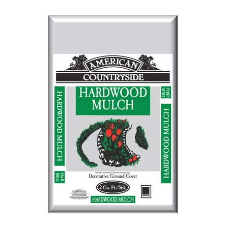 American Countryside 2 CF Bag of Hardwood Bark Mulch