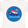 thumbnail image 4 of Inktastic Tug Boat Nautical Sea Boys or Girls Long Sleeve Baby Bodysuit, 4 of 5